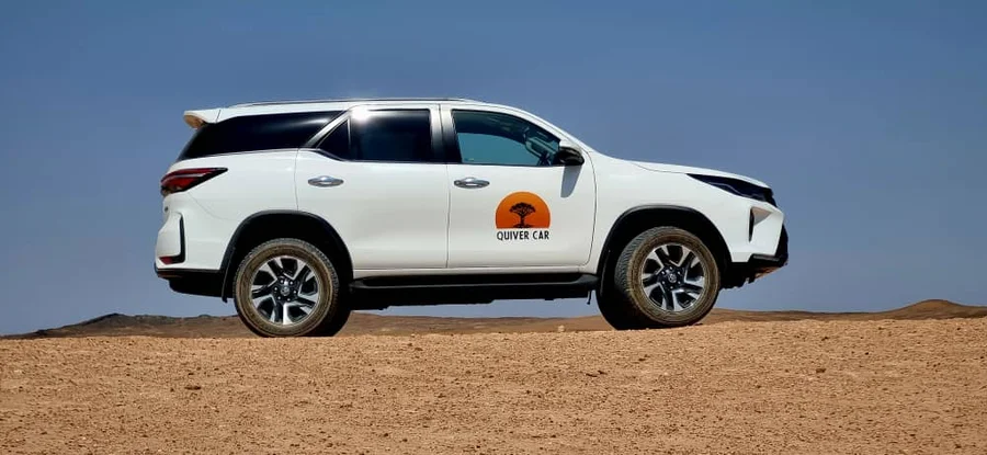 Toyota Fortuner 4x4 — your rental vehicle